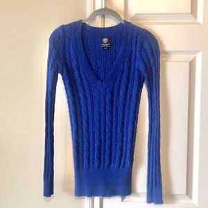 American Eagle Cobalt Blue Sweater